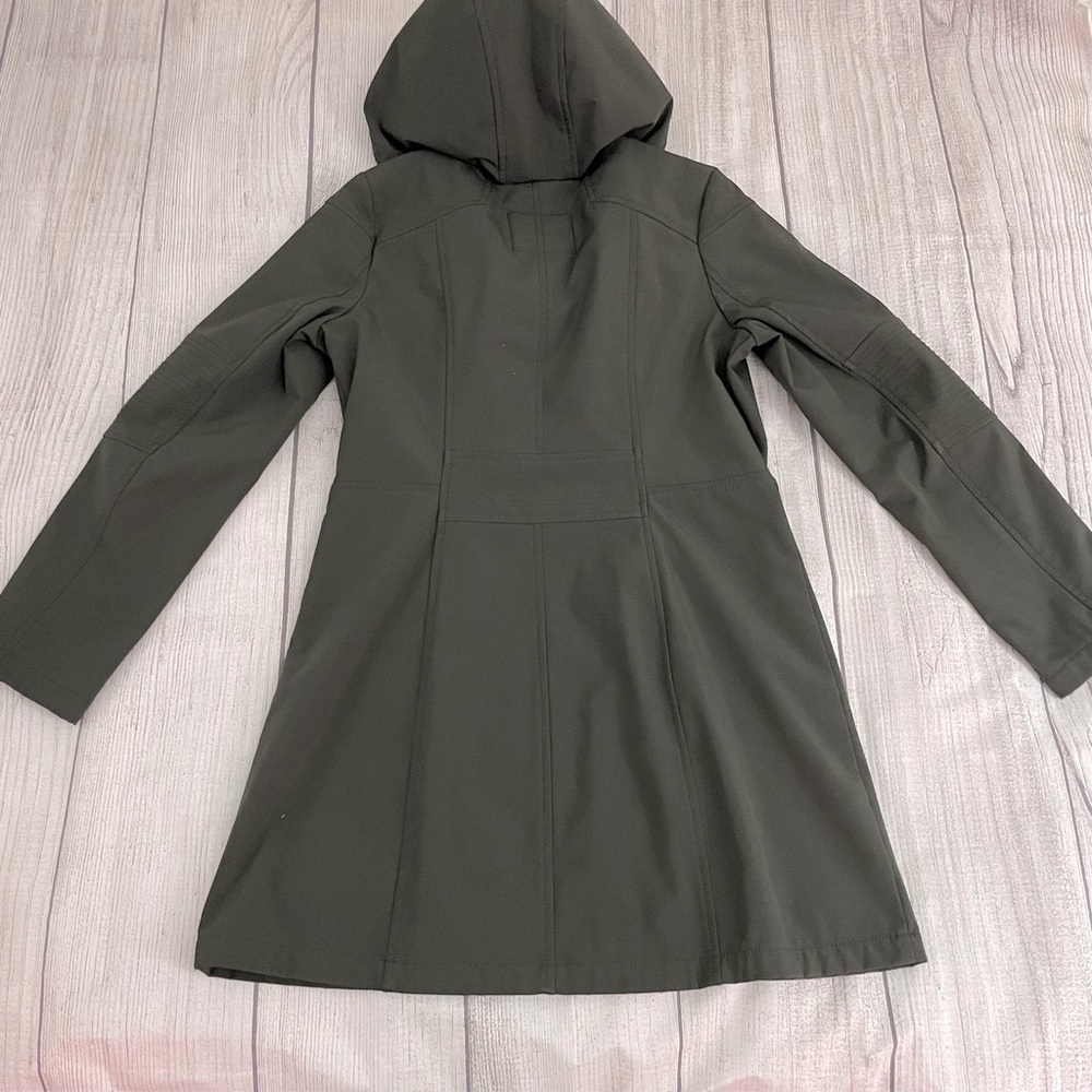 MICHAEL KORS Women’s Gray Fur Lined Lightweight Winter Jacket Size Medium - Picture 5 of 11